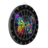 Cible De Fléchettes Papillon arc-en-ciel (Devant gauche)