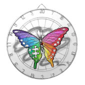 Cible De Fléchettes Papillon arc-en-ciel (Devant)