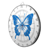 Cible De Fléchettes Papillon Bleu (Devant droit)
