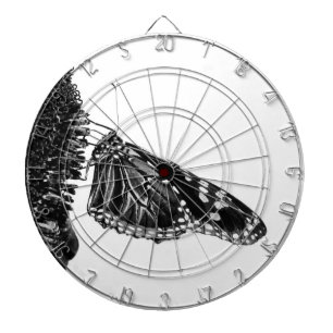Cible De Fléchettes papillon timide blacq