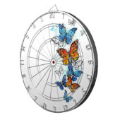 Cible De Fléchettes Papillons volants Morpho et Monarch (Devant droit)