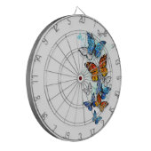 Cible De Fléchettes Papillons volants Morpho et Monarch (Devant gauche)