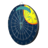 Cible De Fléchettes parachutistes rétro (Devant droit)