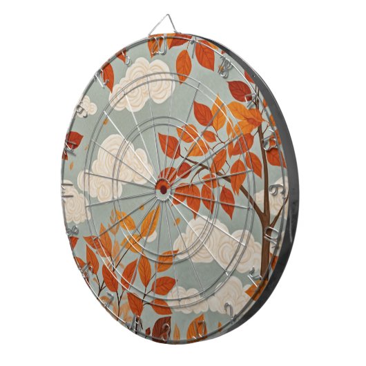 Cible De Fléchettes Parfum automnal (Devant droit)