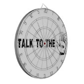 Cible De Fléchettes Parler À La Main (Devant gauche)