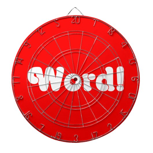 Cible De Fléchettes Parole ! (Devant)