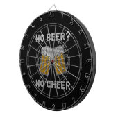 Cible De Fléchettes Pas de bière Pas de fromage Doux moche (Devant droit)