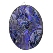 Cible De Fléchettes Passion violette (Devant droit)