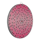 Cible De Fléchettes Pastèque Graines Noires Été Vibes Rose Sucré (Devant gauche)