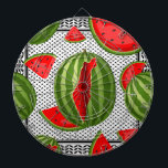 Cible De Fléchettes Pastèque Palestine - Slice<br><div class="desc">La pastèque est un symbole de l'expression publique palestinienne dans les manifestations et les oeuvres d'art,  représentant la lutte contre l'occupation israélienne des territoires palestiniens. Illustration vectorielle originale Copyright BluedarkArt.</div>