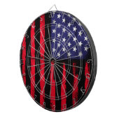 Cible De Fléchettes Patriote de drapeau américain (Devant droit)