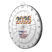 Cible De Fléchettes Patriotic Peace Decal (Devant droit)