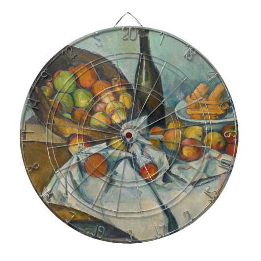 Cible De Fléchettes Paul Cezanne - Le Panier de Pommes (Devant)