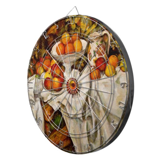 Cible De Fléchettes Paul Cezanne Pomples Oranges Impressionnisme (Devant droit)