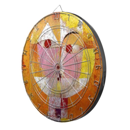 Cible De Fléchettes Paul Klee Senecio Peinture (Devant droit)