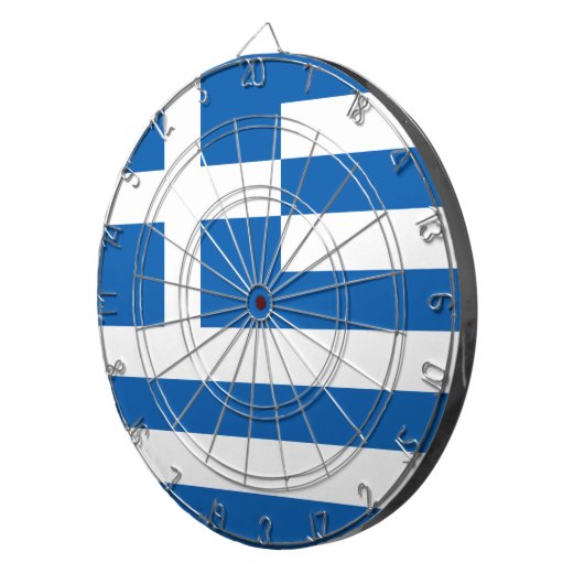 Cible De Fléchettes pavillon de la Grèce  (Devant droit)