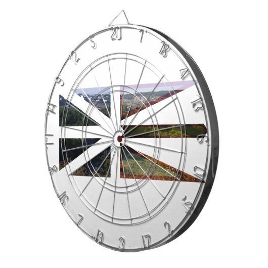 Cible De Fléchettes Pavillon de Terre-Neuve (Devant droit)