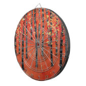 Cible De Fléchettes Paysage de la forêt de Birch (Devant droit)