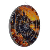 Cible De Fléchettes Paysage d'Halloween deux (Devant gauche)