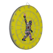 Cible De Fléchettes Peace Love Bigfoot Hippie Funny Bigfoot Lover (Devant gauche)