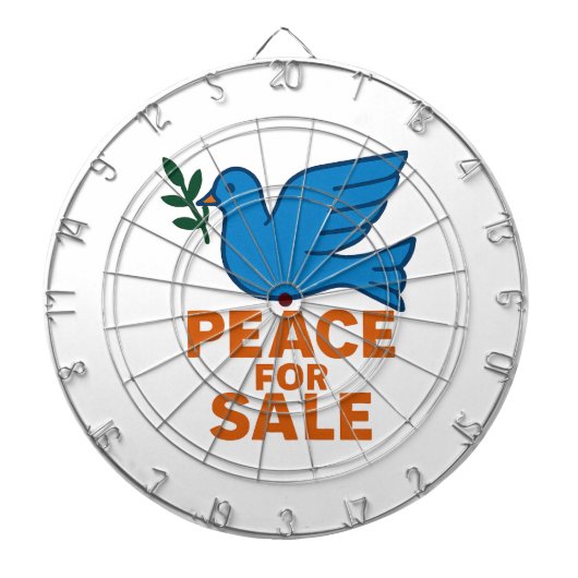 Cible De Fléchettes Peace Themed (Devant)