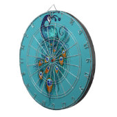 Cible De Fléchettes Peacock Feathers (Devant droit)