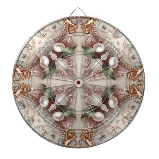 Cible De Fléchettes Pearl Embellishments Dartboard (Devant)