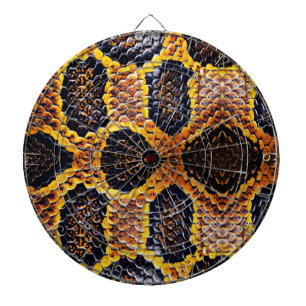 Cible De Fléchettes peau de serpent à cobra