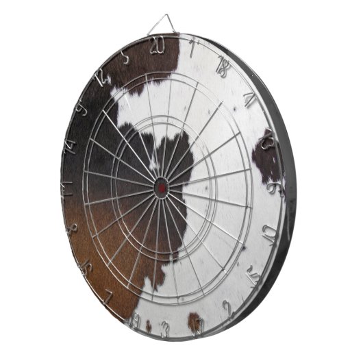 Cible De Fléchettes Peau de vache (Devant droit)