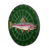 Cible De Fléchettes Pêche à la truite arc-en-ciel (Devant droit)