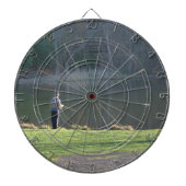 Cible De Fléchettes Pêche dans l'étang (Devant)