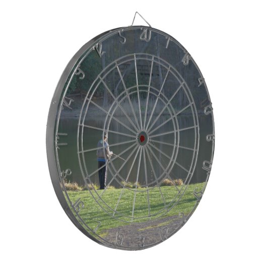 Cible De Fléchettes Pêche dans l'étang (Devant gauche)