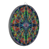 Cible De Fléchettes Peinture tordue et trompeuse (Devant gauche)