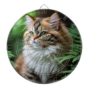 Cible De Fléchettes "Peluches et Câlins : Le Chat Persan Rondouillard"
