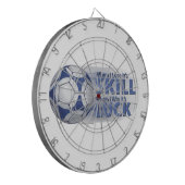 Cible De Fléchettes Perdre la compétence gagner la chance Futbal (Devant gauche)