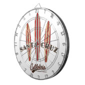 Cible De Fléchettes Père Noël Cruz California Three Surboards (Devant droit)