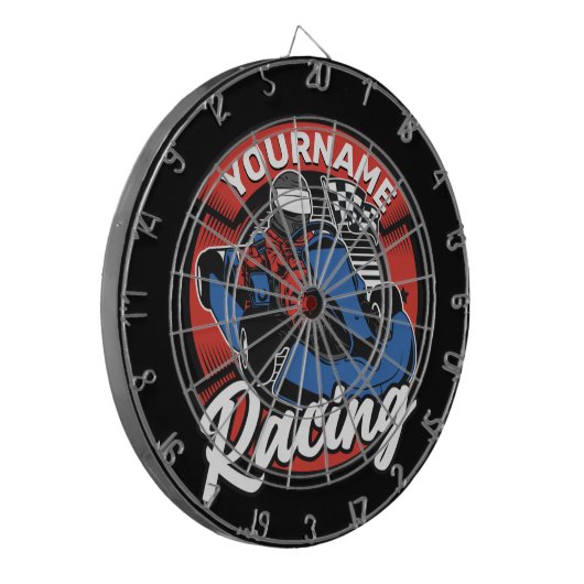 Cible De Fléchettes Personalized Go Kart (Devant gauche)