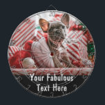 Cible De Fléchettes Personalized Photo and Text<br><div class="desc">Hit the bullseye with fun on our Personalized Photo & Text Dart Board! Transform your game room, bar, or man cave into a truly unique space. Customize the board with your favorite photo and personalized text – a family portrait, a funny inside joke, a team logo, or a motivational message....</div>