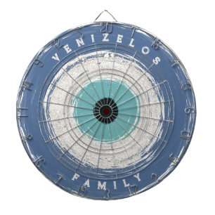 Cible De Fléchettes Personnalisé Abstrait