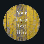 Cible De Fléchettes Personnalisé Personnalisé Votre Propre Photo & Tex<br><div class="desc">Vous pouvez ajouter votre photo préférée. C'est une idée cadeau parfaite. Personnalisez avec votre nom et d'autres textes.</div>