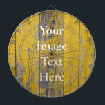 Cible De Fléchettes Personnalisé Personnalisé Votre Propre Photo & Tex<br><div class="desc">Vous pouvez ajouter votre photo préférée. C'est une idée cadeau parfaite. Personnalisez avec votre nom et d'autres textes.</div>