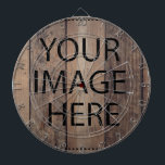 Cible De Fléchettes Personnalisé Personnalisé Votre Propre Photo & Tex<br><div class="desc">Vous pouvez ajouter votre photo préférée. C'est une idée cadeau parfaite. Personnalisez avec votre nom et d'autres textes.</div>