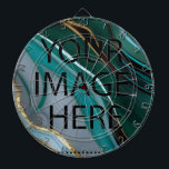 Cible De Fléchettes Personnalisé Personnalisé Votre Propre Photo & Tex<br><div class="desc">Vous pouvez ajouter votre photo préférée. C'est une idée cadeau parfaite. Personnalisez avec votre nom et d'autres textes.</div>