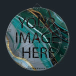 Cible De Fléchettes Personnalisé Personnalisé Votre Propre Photo & Tex<br><div class="desc">Vous pouvez ajouter votre photo préférée. C'est une idée cadeau parfaite. Personnalisez avec votre nom et d'autres textes.</div>