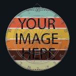 Cible De Fléchettes Personnalisé Personnalisé Votre Propre Photo & Tex<br><div class="desc">Vous pouvez ajouter votre photo préférée. C'est une idée cadeau parfaite. Personnalisez avec votre nom et d'autres textes.</div>