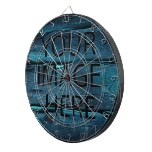 Cible De Fléchettes Personnalisé Personnalisé Votre Propre Photo & Tex