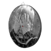 Cible de flechettes personnalisée (Devant droit)