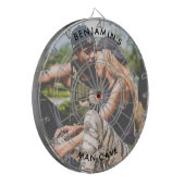 Cible de flechettes personnalisée (Devant gauche)