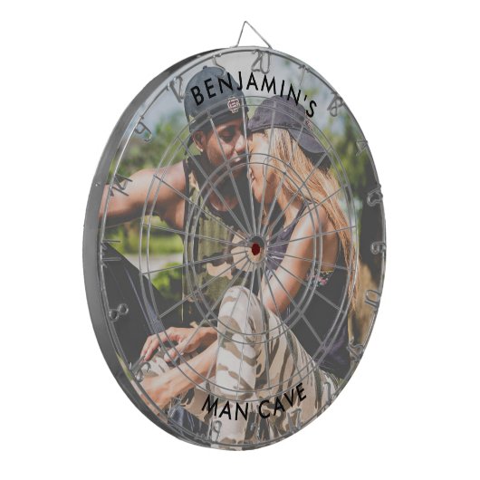 Cible de flechettes personnalisée (Devant gauche)