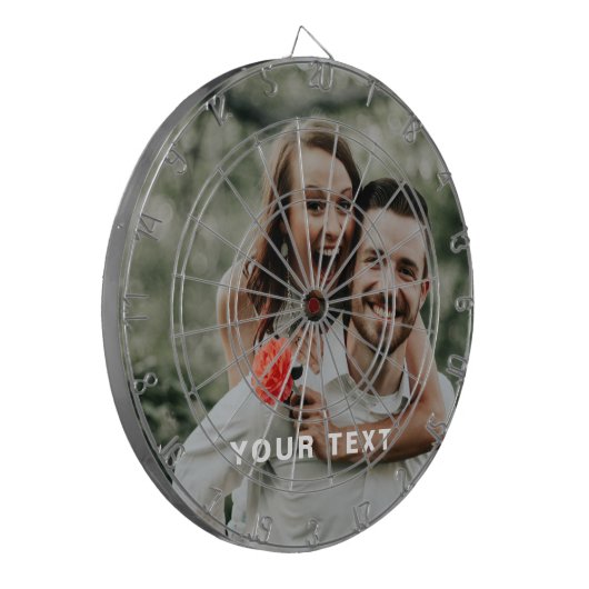 Cible de flechettes personnalisée (Devant gauche)